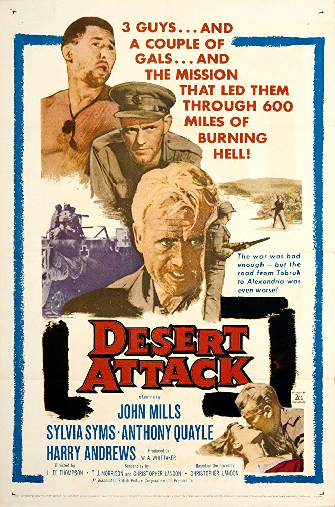 Ice Cold In Alex AKA Desert Attack (1958) - John Mills  DVD  Colorized Version