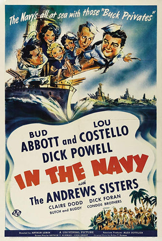 In The Navy (1941) - Abbott & Costello  DVD  Colorized Version