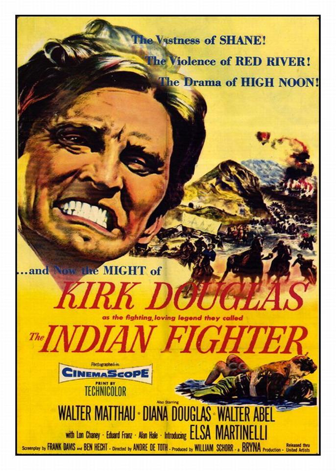 The Indian Fighter (1955) - Kirk Douglas  DVD