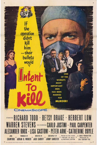 Intent To Kill (1958) - Richard Todd  DVD