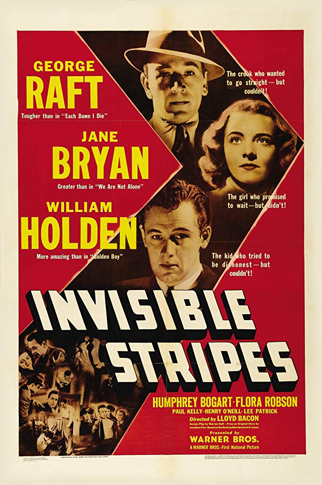 Invisible Stripes (1939) - George Raft  Colorized Version  DVD