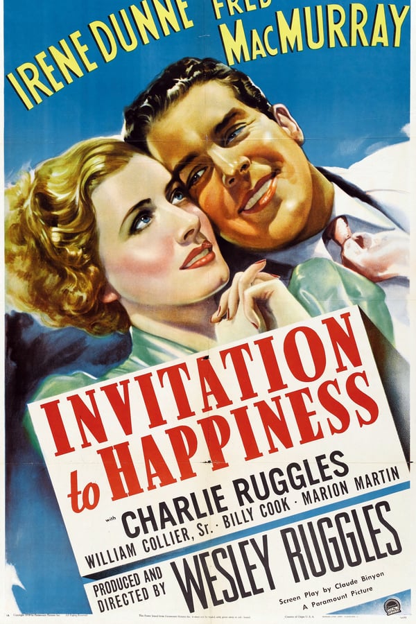 Invitation To Happiness (1939) - Fred MacMurray  DVD