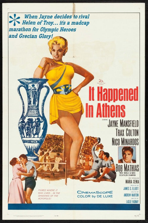 It Happened in Athens (1962) - Jayne Mansfield  DVD