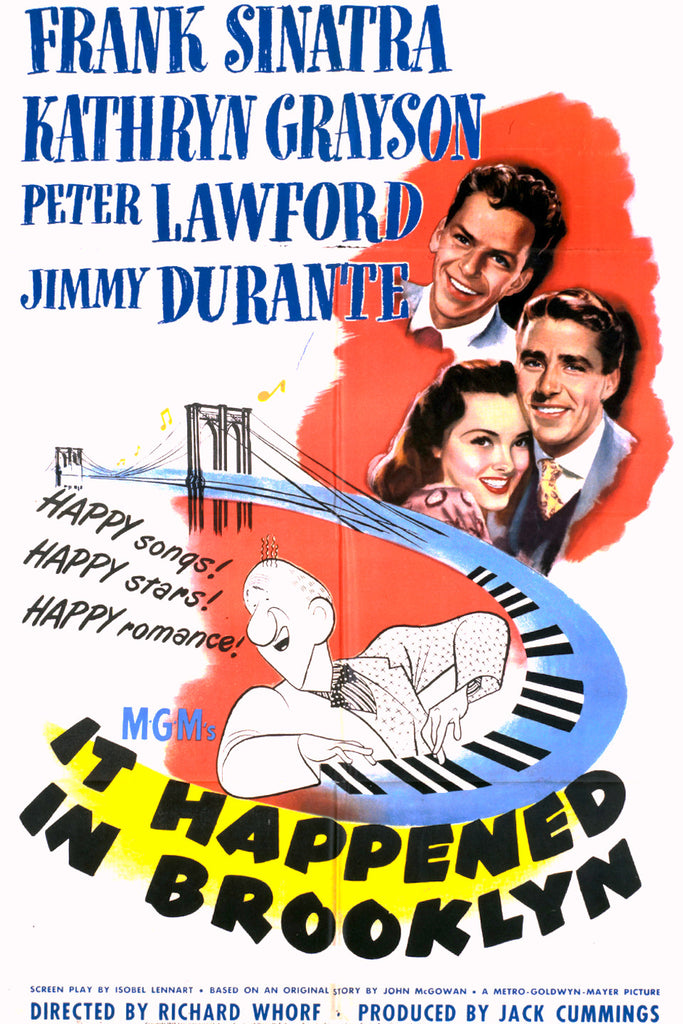 It Happened In Brooklyn (1947) - Frank Sinatra    Colorized Version  DVD