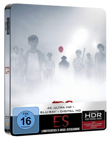 It (2017) - Jaeden Lieberherr  4K Ultra HD + Blu-ray Disc, Steelbook