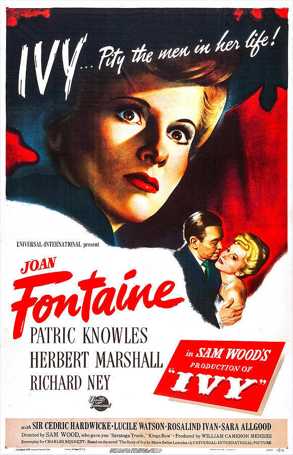 Ivy (1947) - Joan Fontaine  DVD