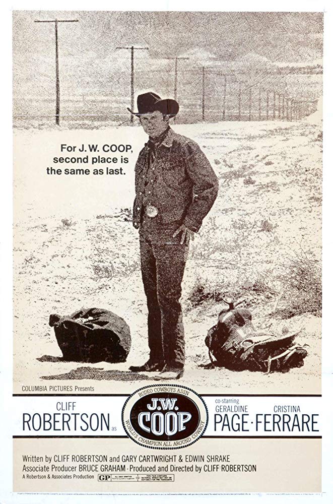 J.W. Coop (1971) - Cliff Robertson  DVD
