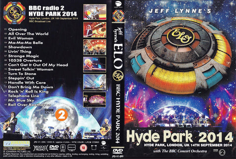 Jeff Lynne´s ELO - Live At Hyde Park 2014  DVD