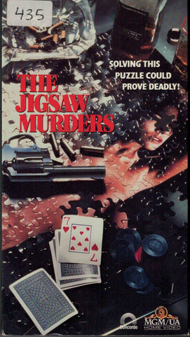 The Jigsaw Murders (1989) - Chad Everett  VHS