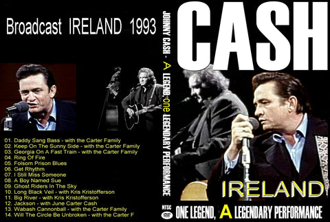 Johnny Cash - Live In Ireland 1993  DVD