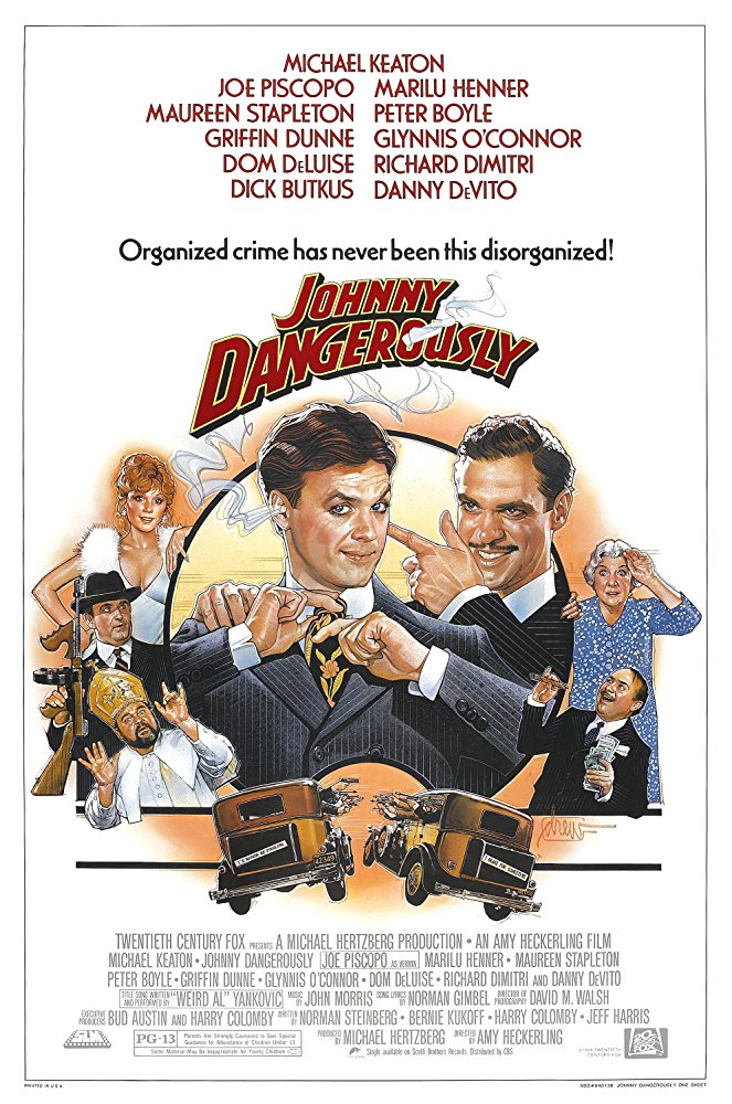 Johnny Dangerously (1984) - Michael Keaton  DVD