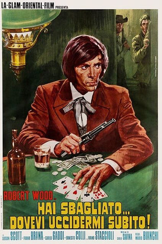 Kill The Poker Player (1972) - Robert Woods  DVD