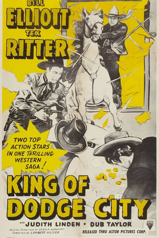 King Of Dodge City (1941) - Bill Elliott  DVD