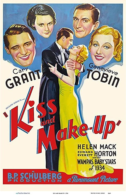 Kiss And Make-Up (1934) - Cary Grant  DVD  Colorized Version