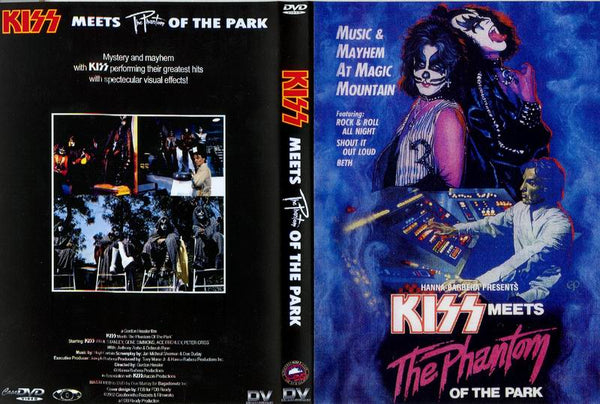 KISS Meets The Phantom Of The Park (1978)  DVD