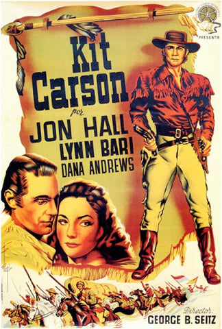Kit Carson (1940) - Jon Hall  Colorized Version  DVD