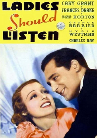 Ladies Should Listen (1934) - Cary Grant  Colorized Version