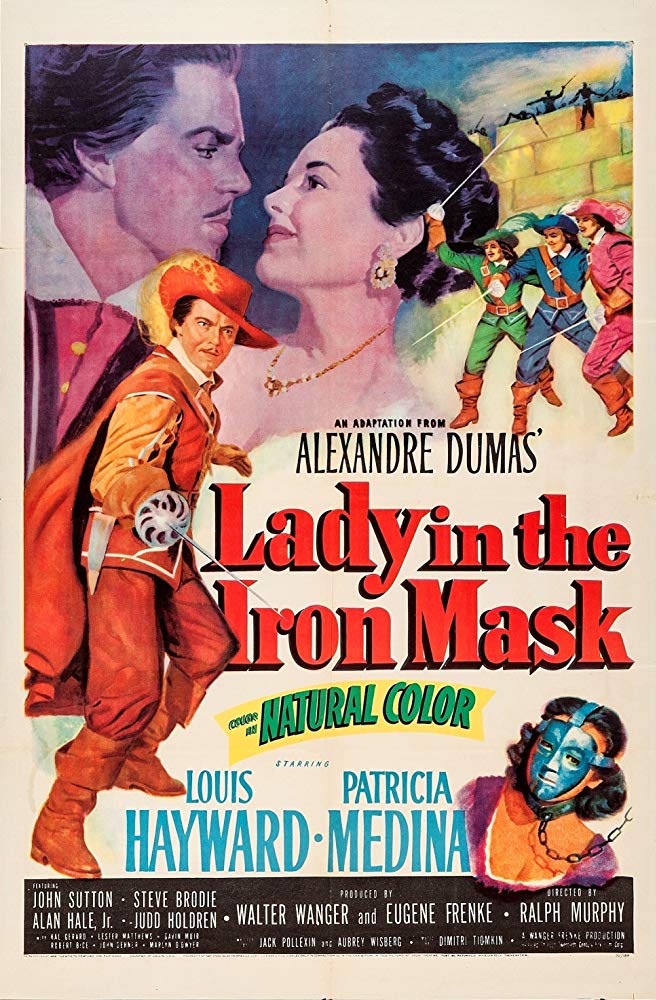 Lady In The Iron Mask (1952) - Louis Hayward  DVD