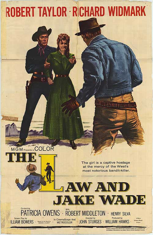 The Law And Jake Wade (1958) - Richard Widmark  DVD