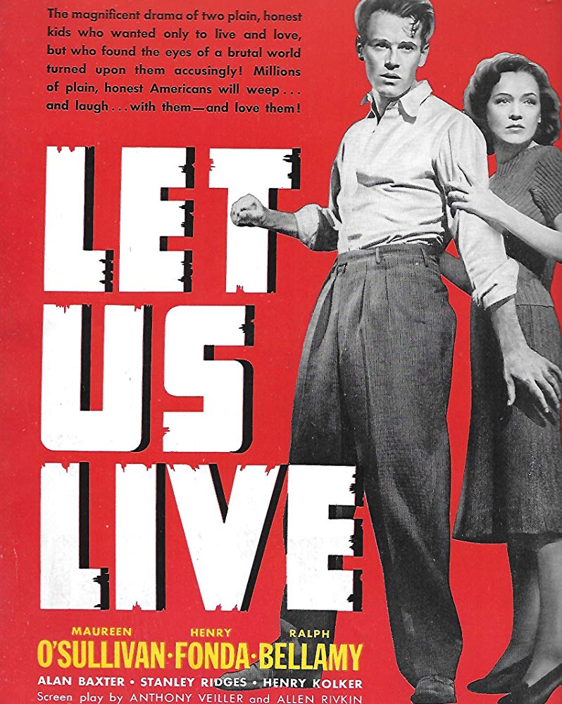 Let Us Live (1939) - Henry Fonda  DVD