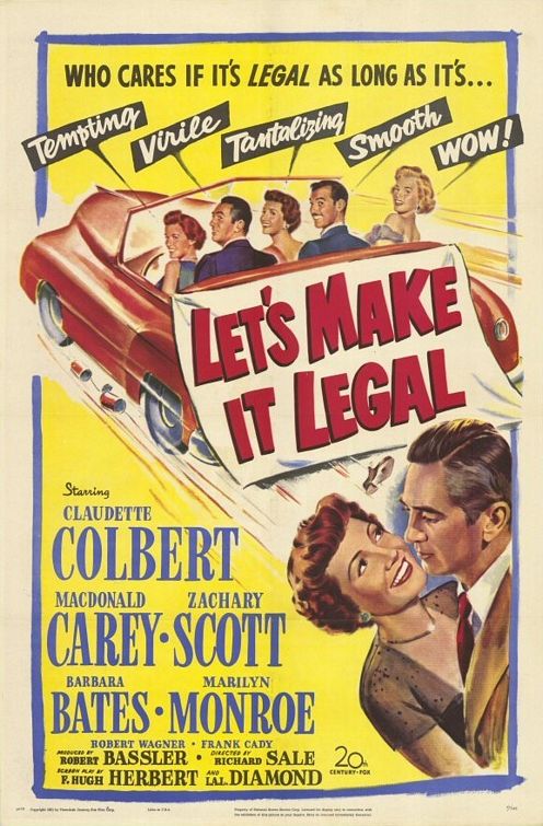 Let´s Make It Legal (1951) - Claudette Colbert  DVD