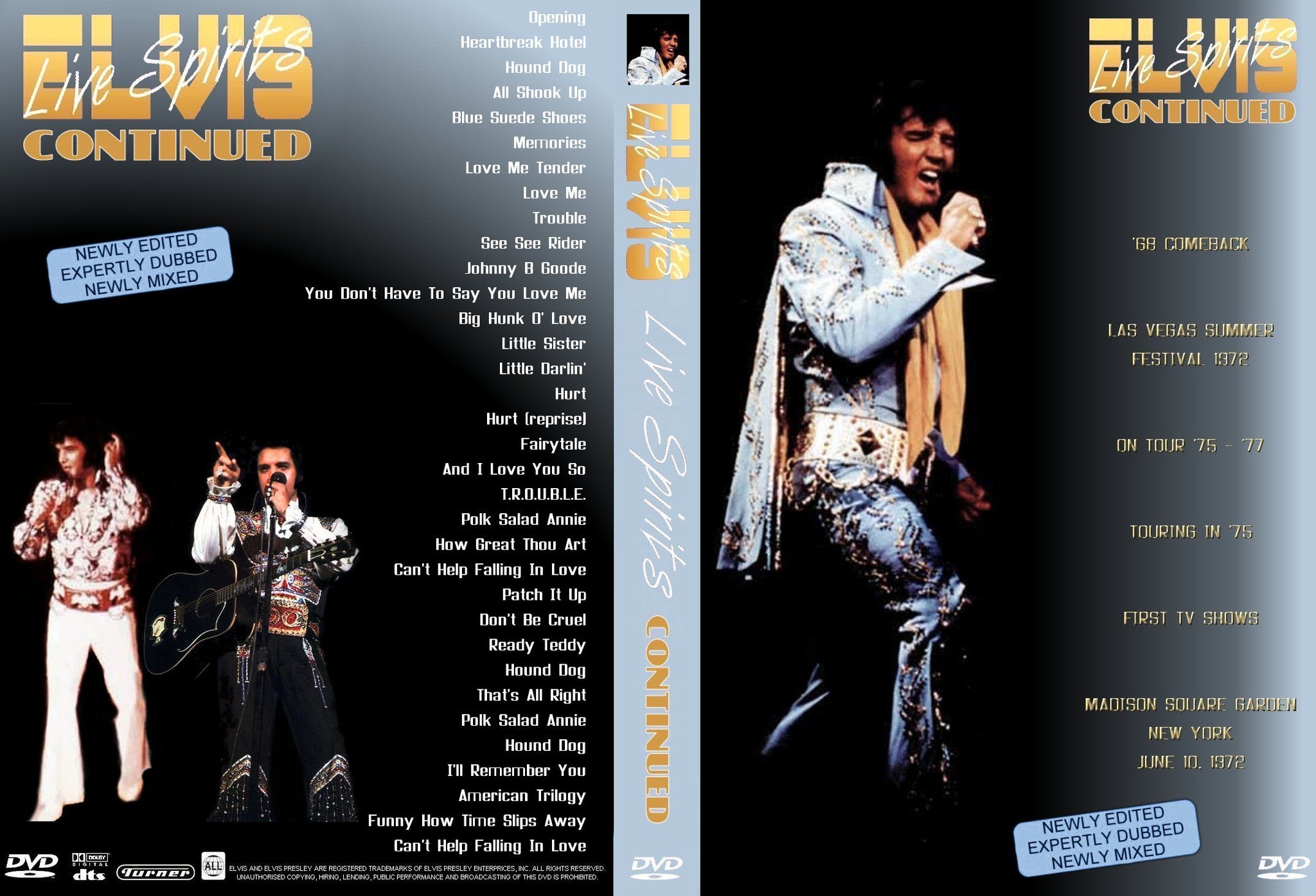 Elvis - Live Spirits Continued DVD – Elvis DVD Collector
