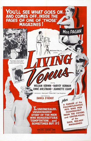 Living Venus (1961) - Herschell Gordon Lewis  DVD