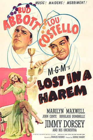 Lost In A Harem (1944) - Abbott & Costello  DVD
