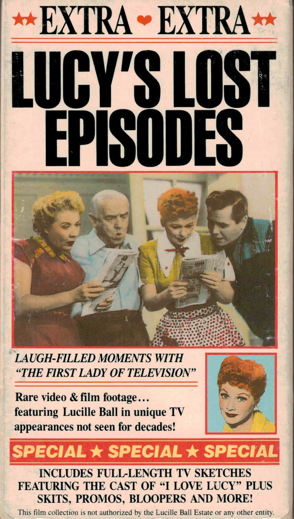 Lucy´s Lost Episodes - Lucille Ball  VHS