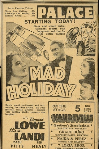 Mad Holiday (1936) - Edmund Lowe  DVD