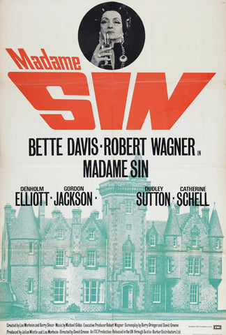 Madame Sin (1972) - Robert Wagner  DVD
