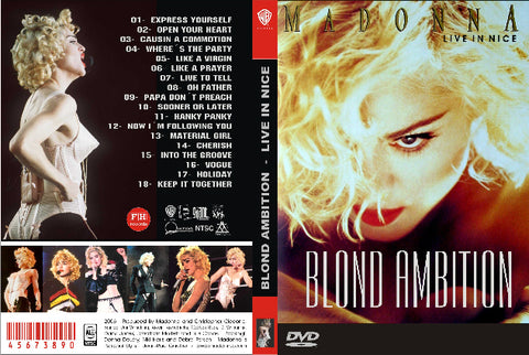 Madonna : Blond Ambition Tour 1990 - Live In Nice  DVD