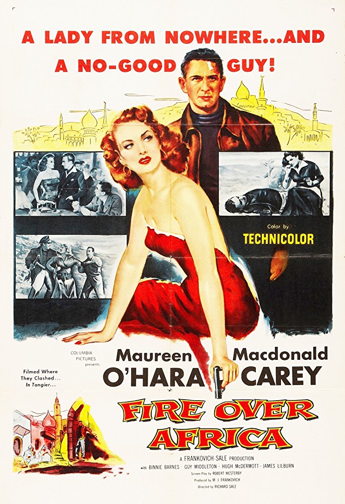 Malaga AKA Fire Over Africa (1954) - Maureen O´Hara  DVD