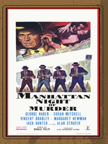 Jerry Cotton : Manhattan Night Of Murder (1965) - George Nader  DVD