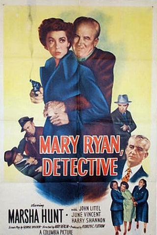 Mary Ryan, Detective (1949) - Marsha Hunt  DVD