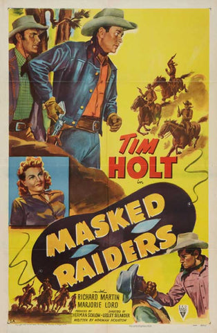 Masked Raiders (1949) - Tim Holt  DVD