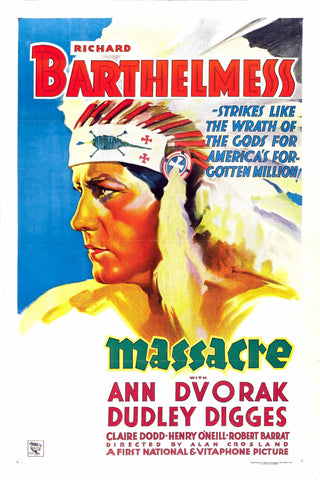 Massacre (1934) - Richard Barthelmess  DVD