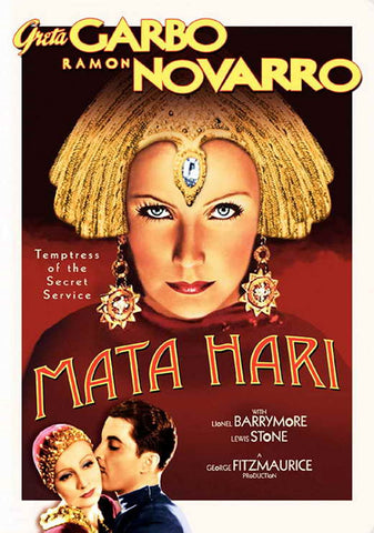Mata Hari (1931) - Greta Garbo   Colorized Version  DVD