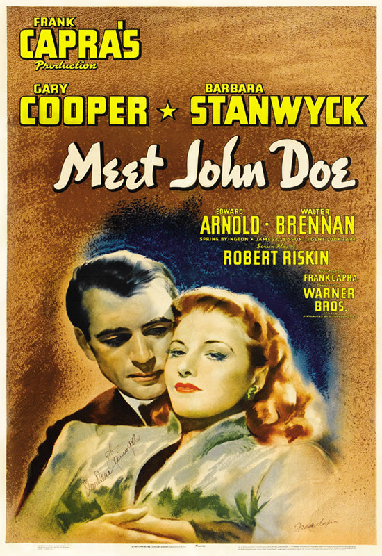 Meet John Doe (1941) - Gary Cooper  Colorized Version DVD