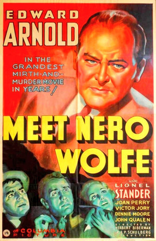 Meet Nero Wolfe (1936) - Lionel Stander  DVD