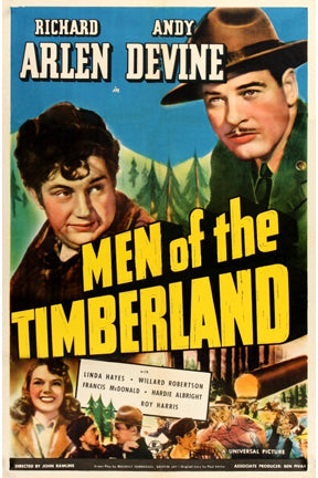 Men Of The Timberland (1941) - Richard Arlen  DVD