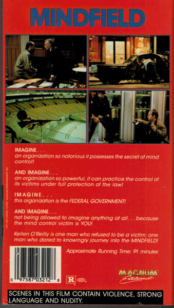 Mindfield (1989) - Michael Ironside  VHS