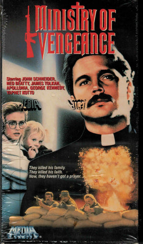 Ministry Of Vengeance (1989) - John Schneider  VHS