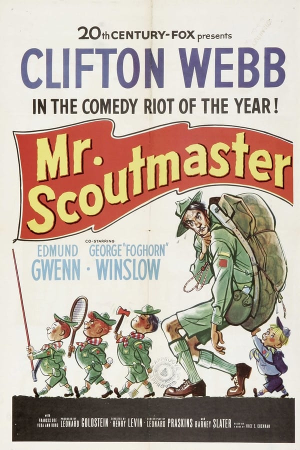 Mister Scoutmaster (1953) - Clifton Webb  DVD