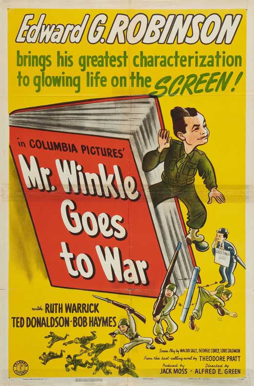 Mr. Winkle Goes To War (1944) - Edward G. Robinson  DVD