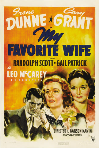 My Favorite Wife (1940) - Cary Grant  DVD Colorized Version