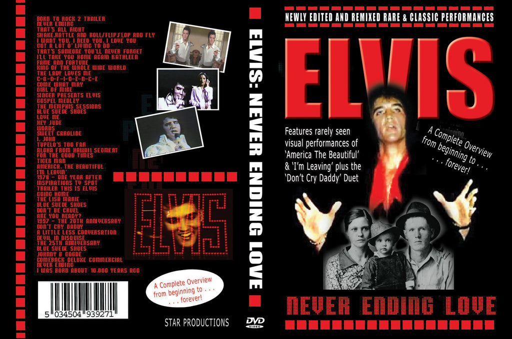 Elvis - Never Ending Love DVD