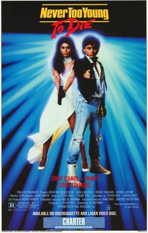 Never Too Young To Die (1986) - Gene Simmons  DVD