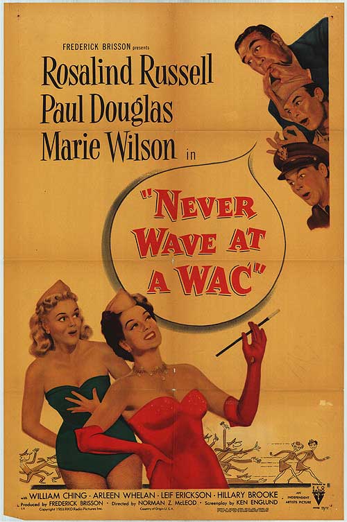 Never Wave At A WAC (1953) - Rosalind Russell  DVD