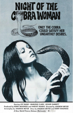 Night Of The Cobra Woman (1972) - Joy Bang  DVD